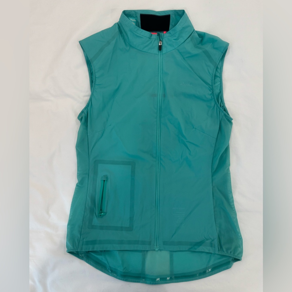 Rapha Turquoise Zip-Up Vest